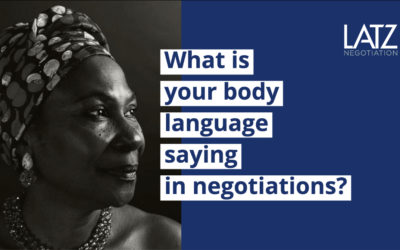 Body Language is Critical to Successful Negotiations