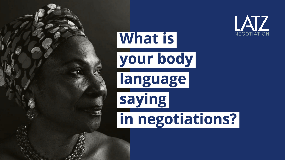 Body Language Is Critical To Successful Negotiations • Expert Negotiator