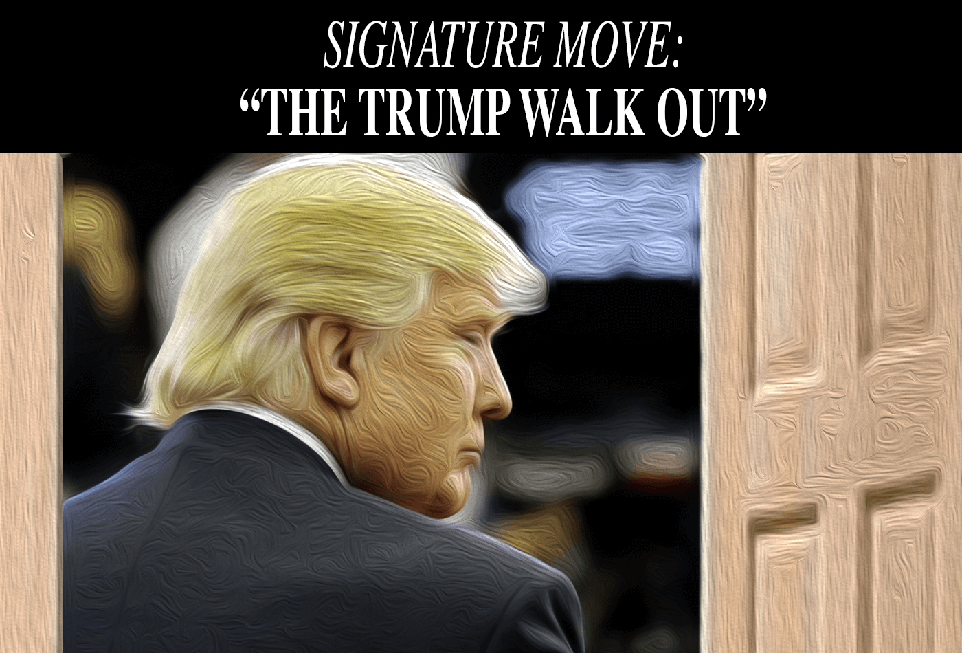 Trump Walk Out