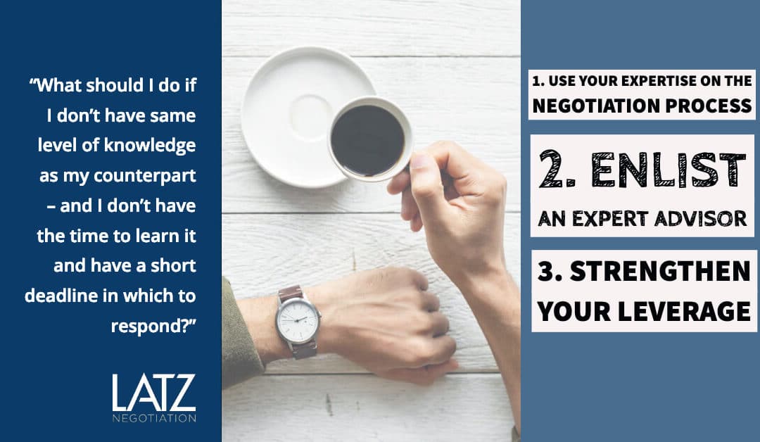 What to do when time and knowledge is short