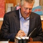 Marty Latz at a Book Signing