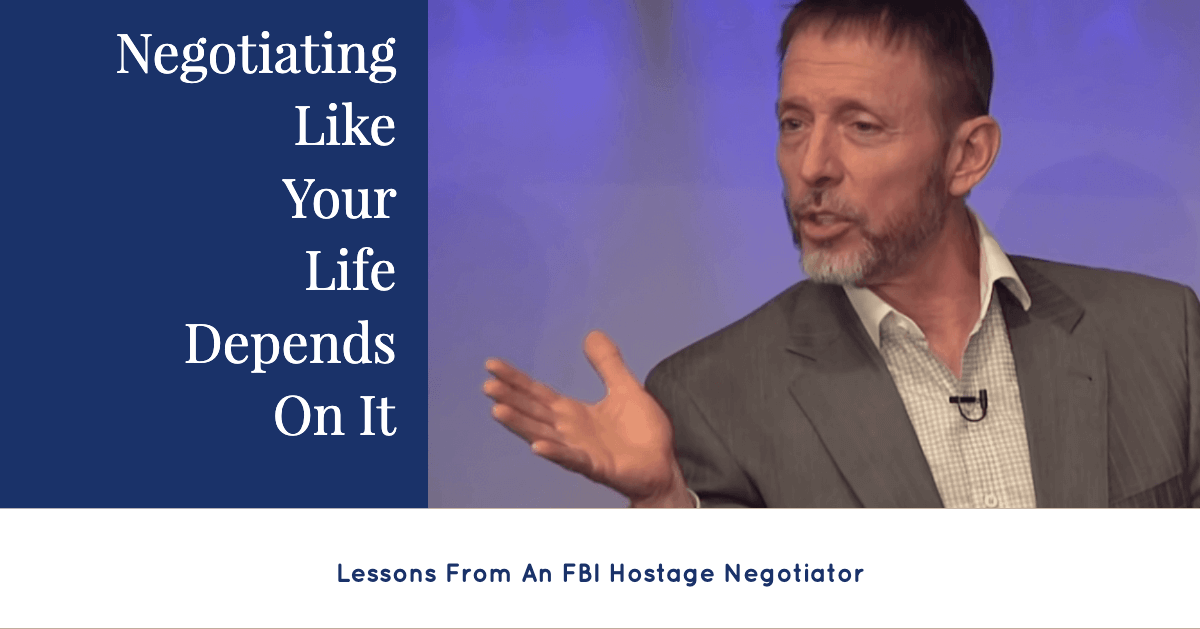 Summary] Chris Voss: FBI Hostage Negotiator