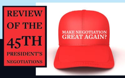 Trump Gets an “F” as a Presidential Negotiator
