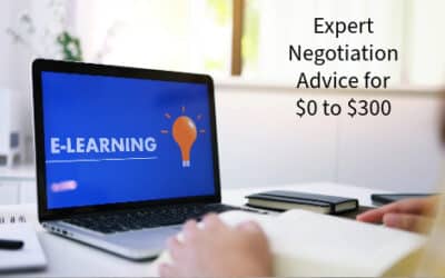 Expert Negotiation Advice for $0 to $300