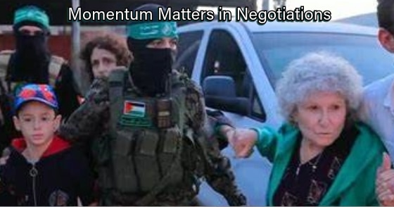 Momentum Matters in Negotiations