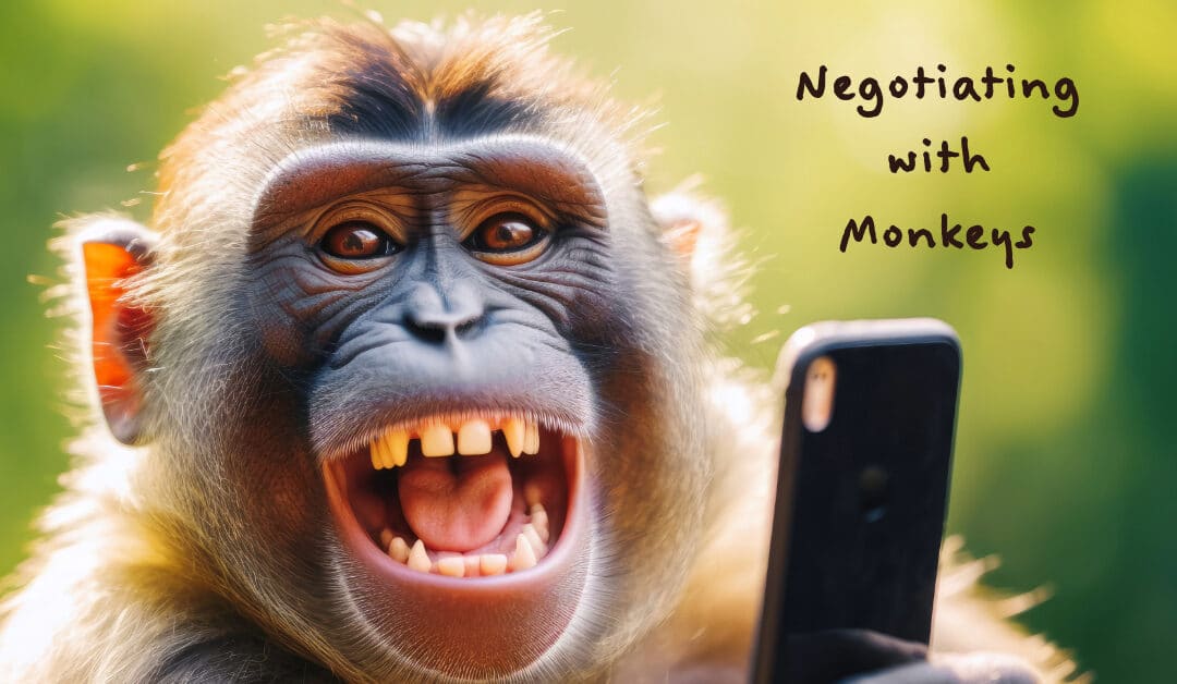 Negotiating with Monkeys